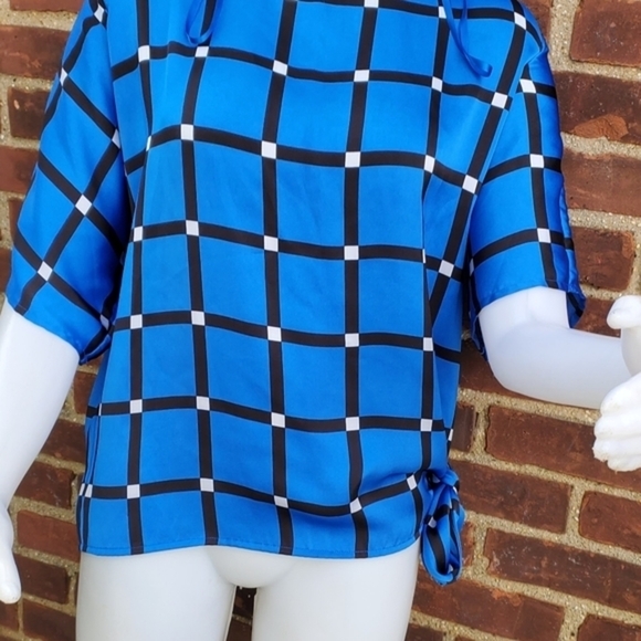 Michael Michael Kors blue blouse M..XL - Picture 10 of 14